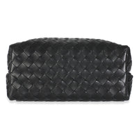 Black Nappa Intrecciato Small Andiamo Bag