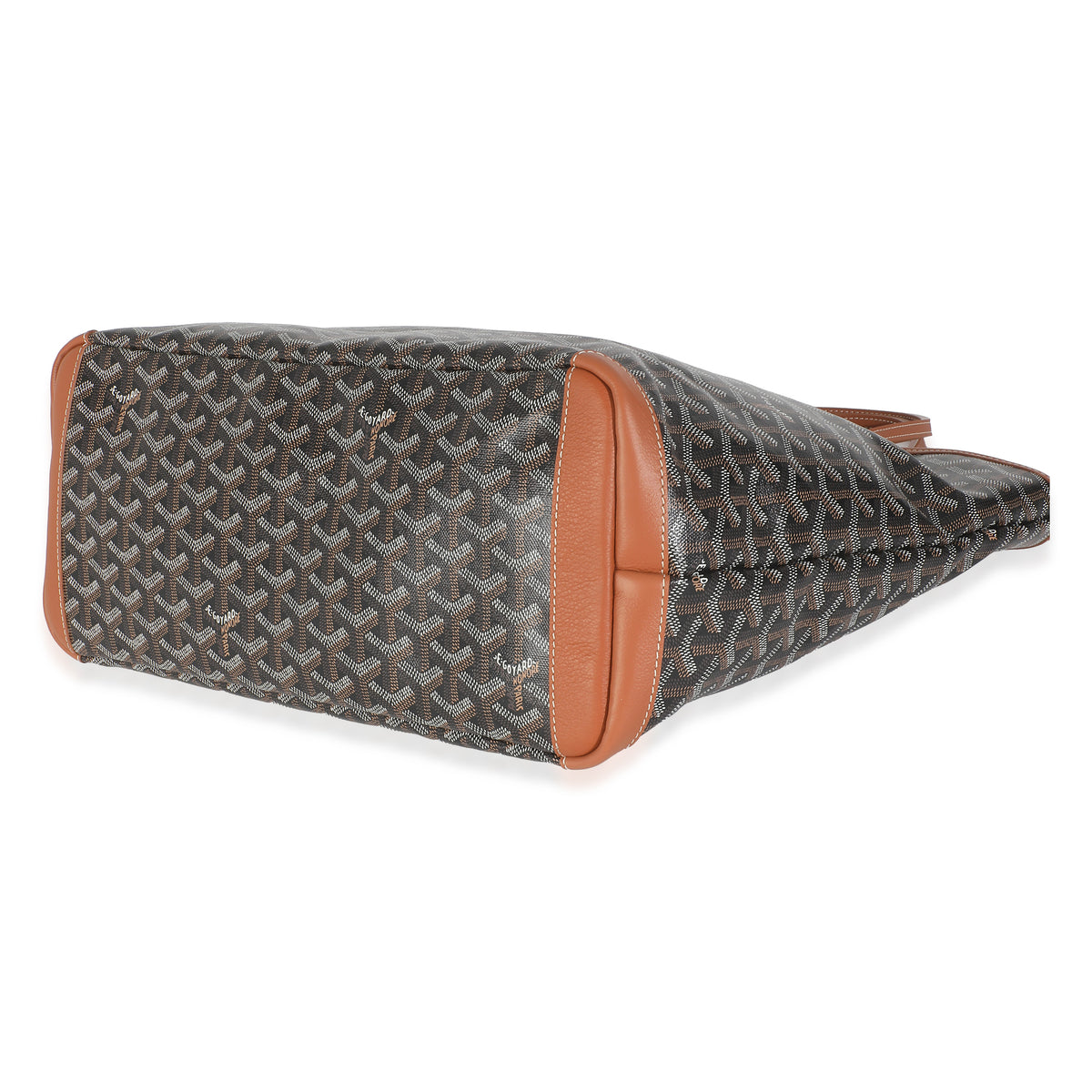 Tan Black Goyardine Canvas Artois MM