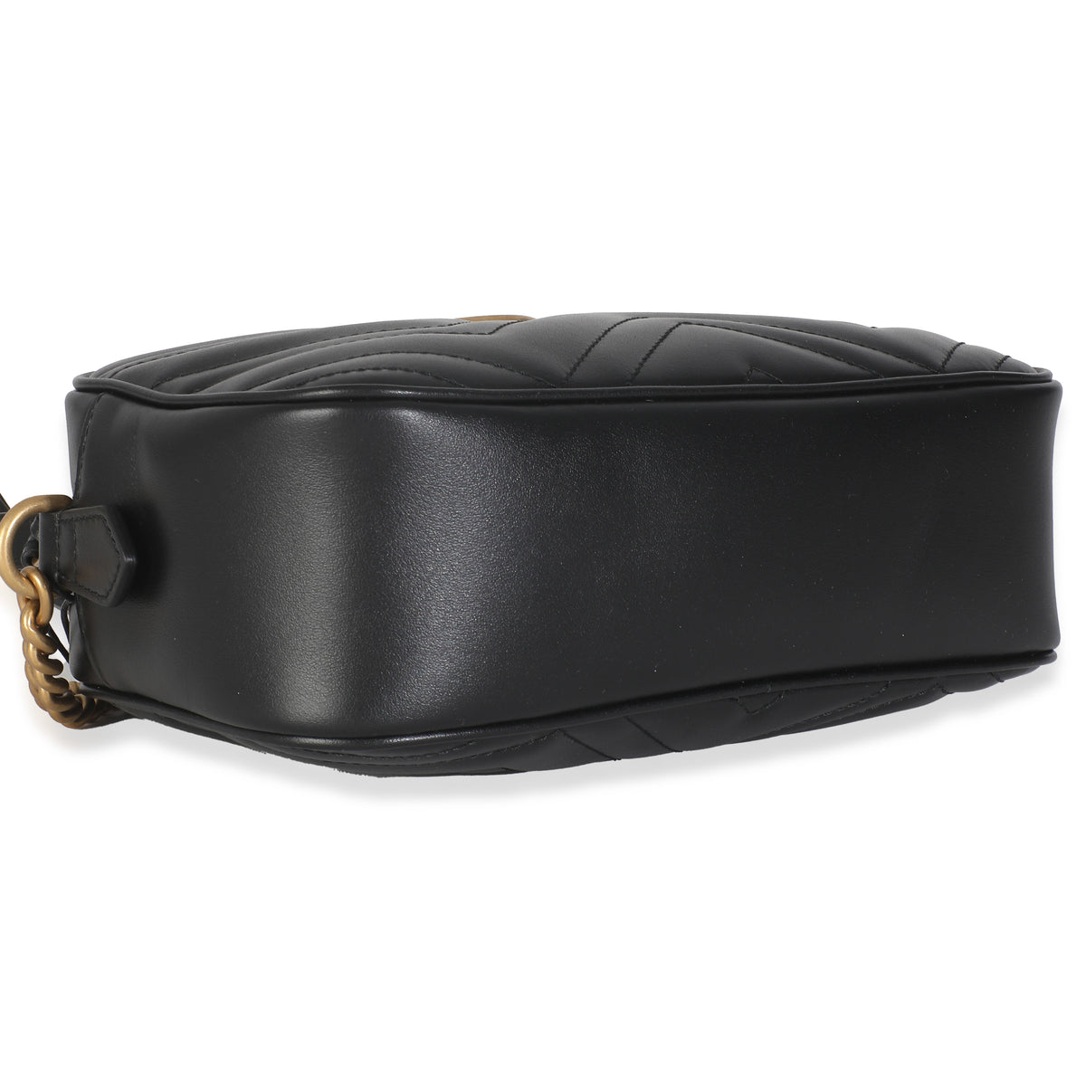 Black Matelasse Calfskin Small GG Marmont