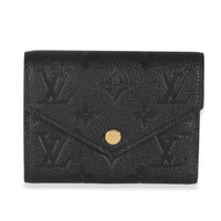 Black Monogram Empreinte Victorine Wallet