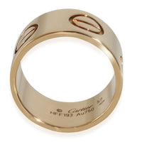 Yellow Gold  Large Model Love Ring