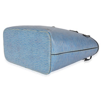 Blue Denim Epi Neverfull MM
