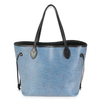 Blue Denim Epi Neverfull MM