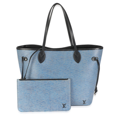 Blue Denim Epi Neverfull MM