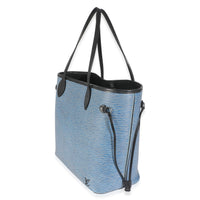 Blue Denim Epi Neverfull MM