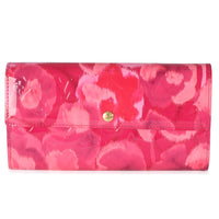 Indian Rose Ikat Monogram Vernis Sarah Wallet