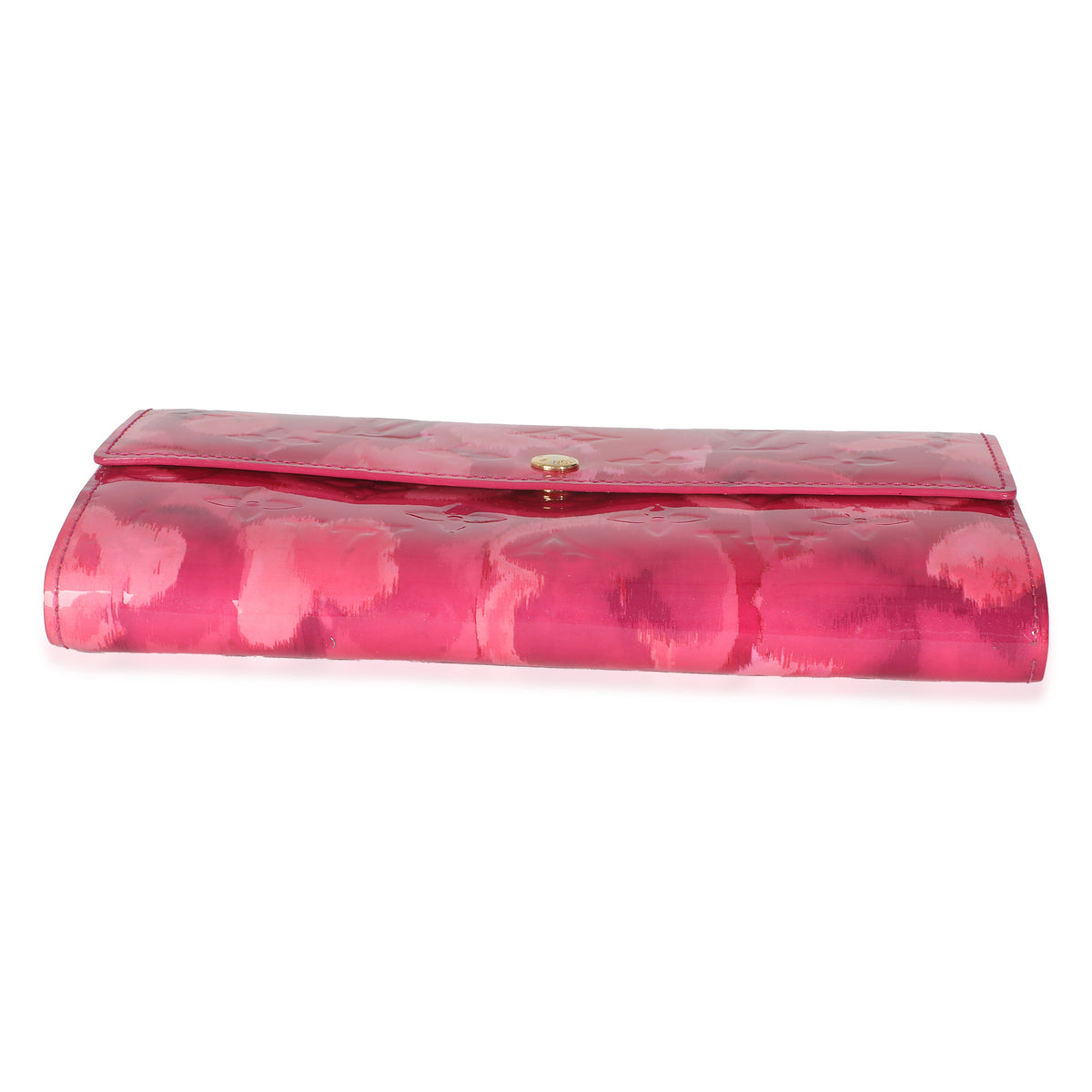 Indian Rose Ikat Monogram Vernis Sarah Wallet