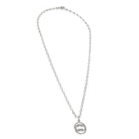 Sterling Silver  GG Pendant