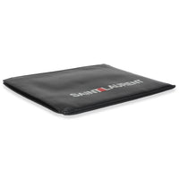 Black Calfskin Archive Logo iPad Case