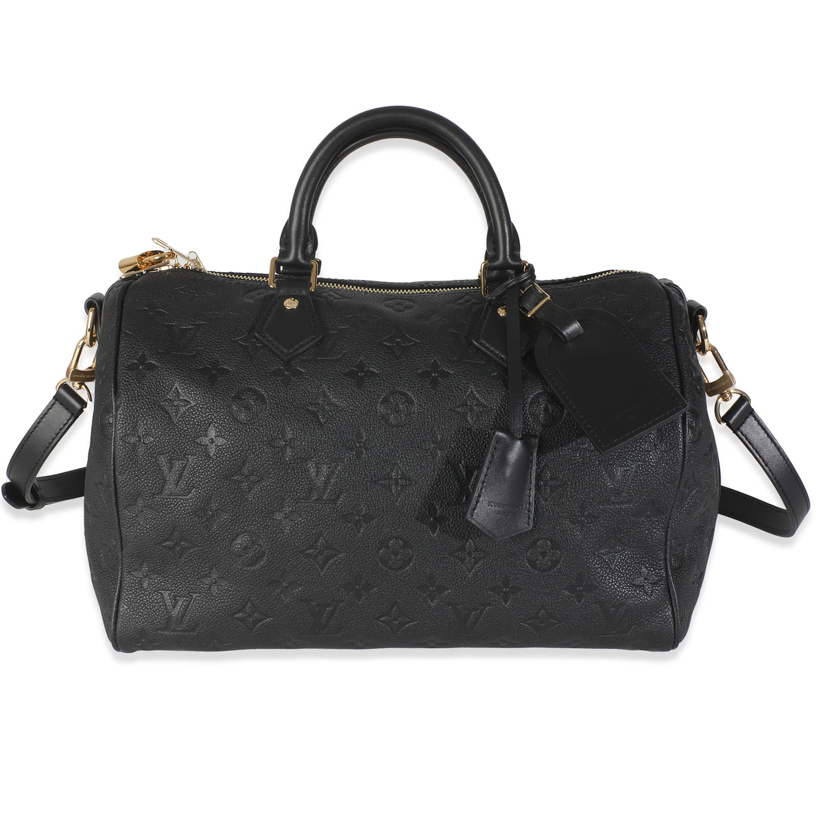 Black Empreinte Monogram Speedy Soft 30