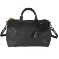 Black Empreinte Monogram Speedy Soft 30