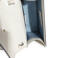 Ivory Calfskin Valentines Day Mini Sylvie Top Handle