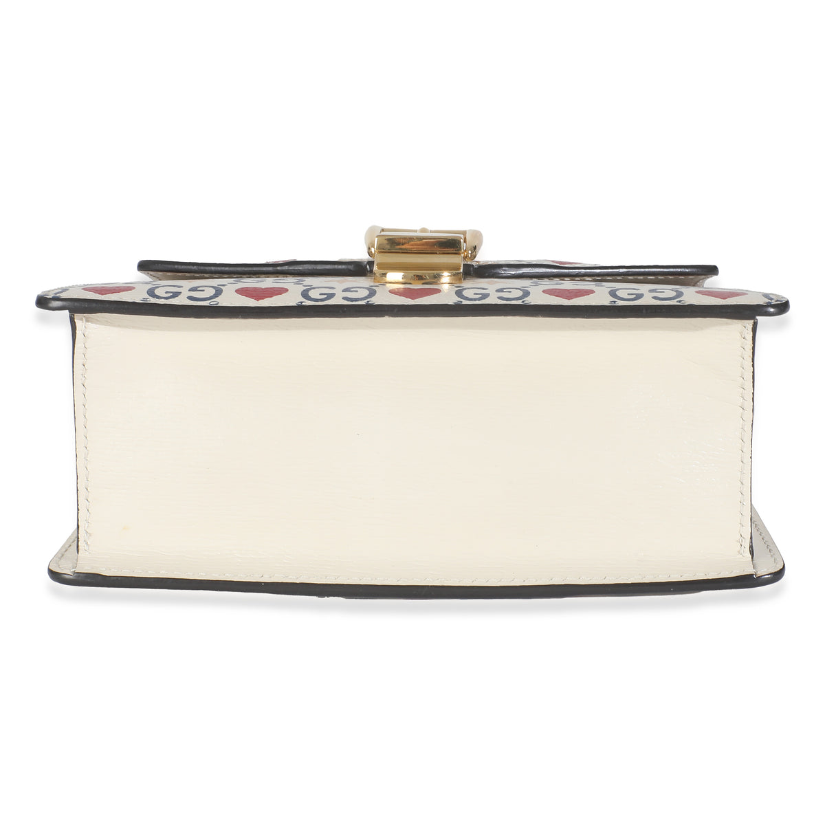 Ivory Calfskin Valentines Day Mini Sylvie Top Handle