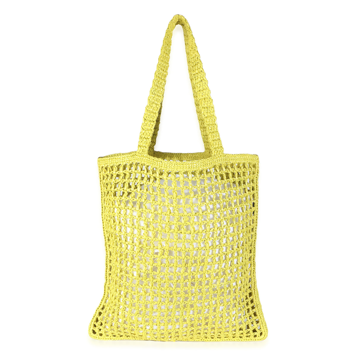 Grass Crochet Raffia Tote