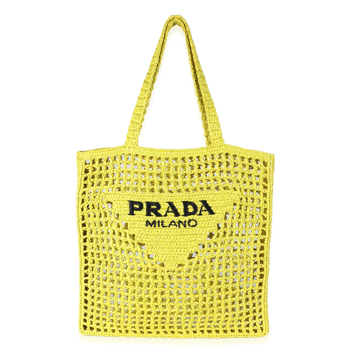 Grass Crochet Raffia Tote