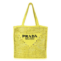 Grass Crochet Raffia Tote