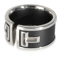 Sterling Silver  T Cut Out Ring