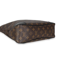 -Black Monogram Canvas Odeon MM