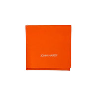 Sterling Silver  Carved Chain Lariat Necklace