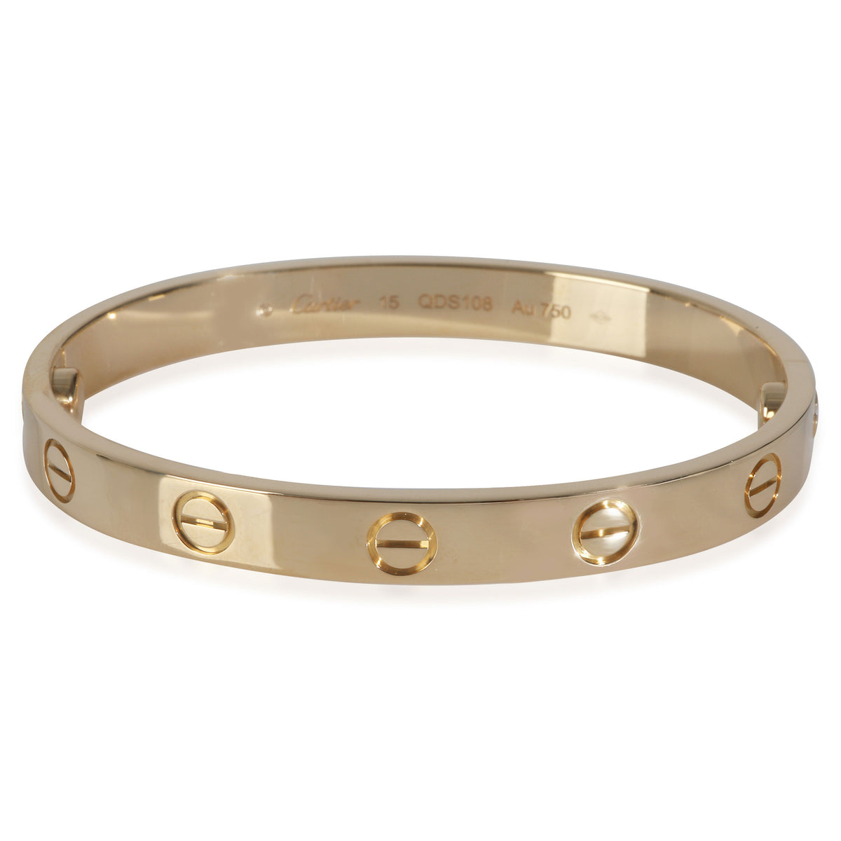 Yellow Gold  Love Bracelet