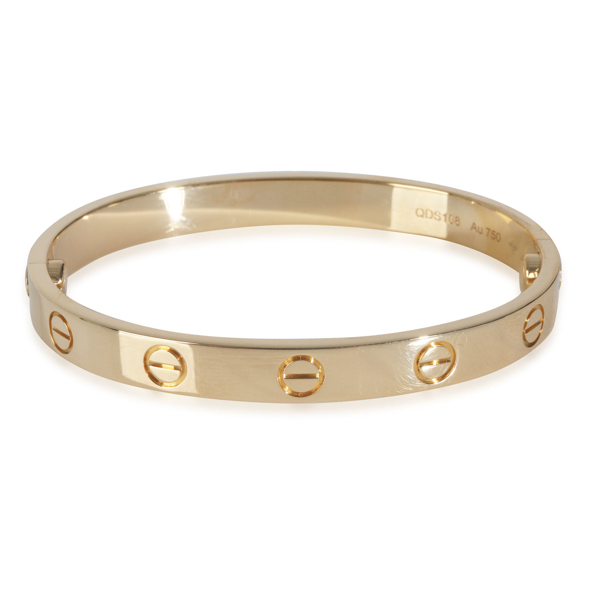 Yellow Gold  Love Bracelet