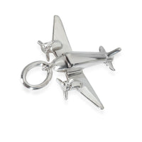 Sterling Silver  Airplane Charm