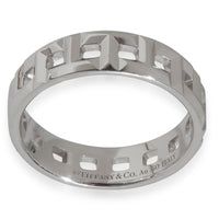 White Gold  Tiffany T True Wide Ring