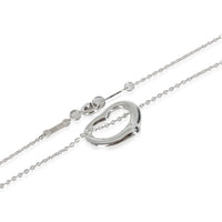 Sterling Silver  Elsa Peretti Open Heart Pendant