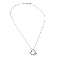 Sterling Silver  Elsa Peretti Open Heart Pendant