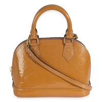 Rose Velours Monogram Vernis Alma BB