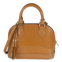 Rose Velours Monogram Vernis Alma BB