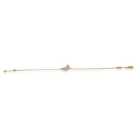 Yellow Gold Mother Of Pearl Sweet Butterfly Bracelet