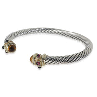 Yellow Gold & Sterling Silver Renaissance Bracelet