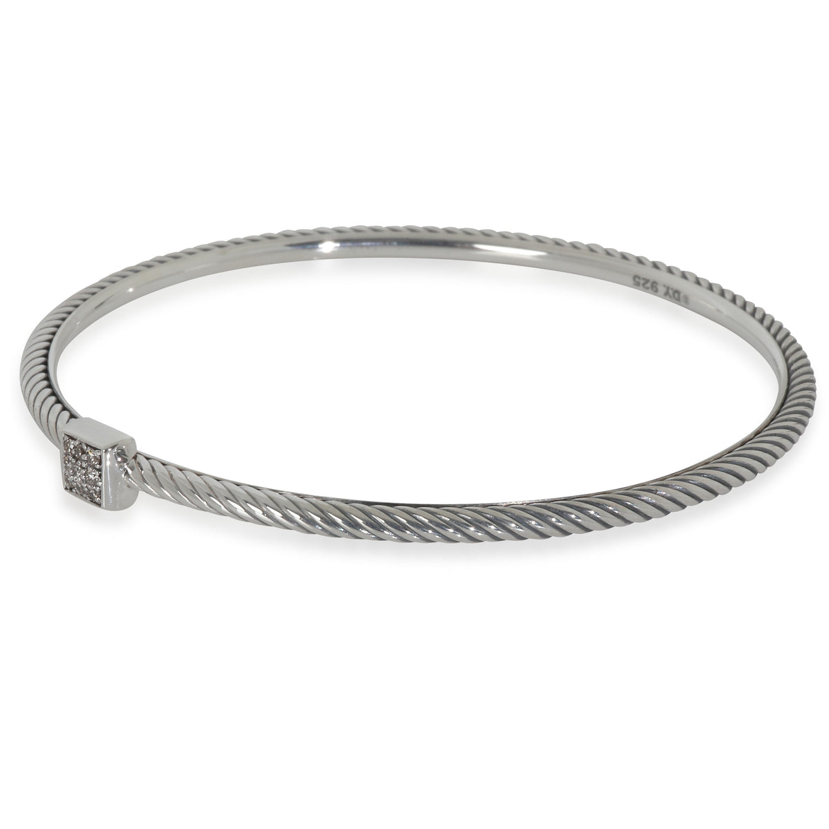Sterling Silver Diamond Confetti Bracelet