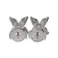 Tiffany & Co. Platinum Diamond Large Model Victoria Earrings bv