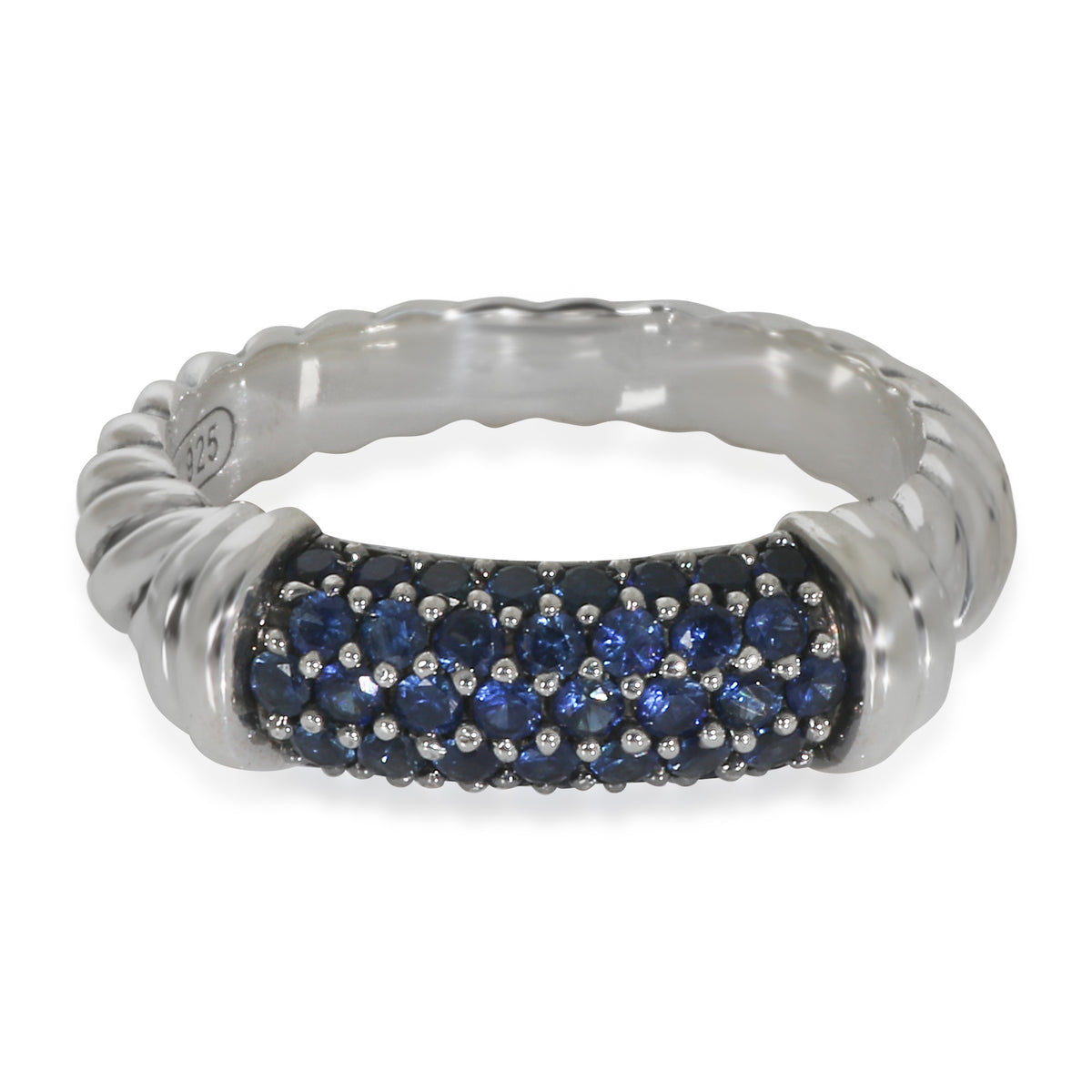 Sterling Silver Sapphire Metro Ring