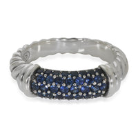 Sterling Silver Sapphire Metro Ring