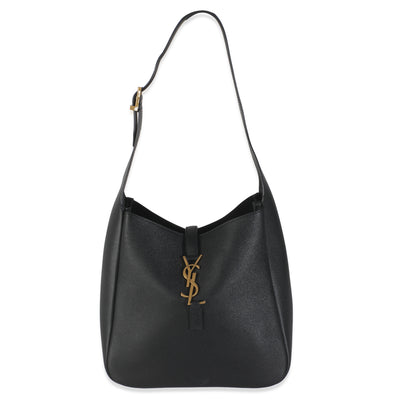 Black Calfskin Le 5 A 7 Soft Hobo