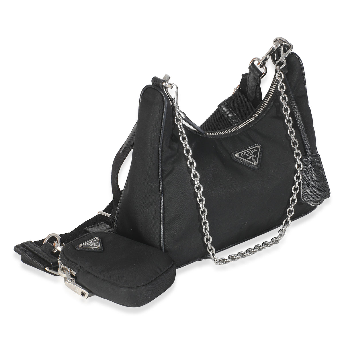 Black Re-Nylon Re-Edition 2005 Bag