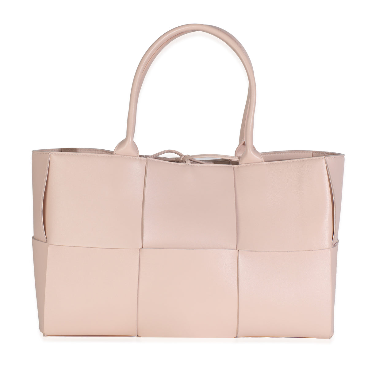 Bottega Veneta Lotus Nappa Intrecciato Arco Tote Handbag fv