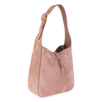 Barely Pink Supple Suede Small Le 5 A 7 Soft Hobo