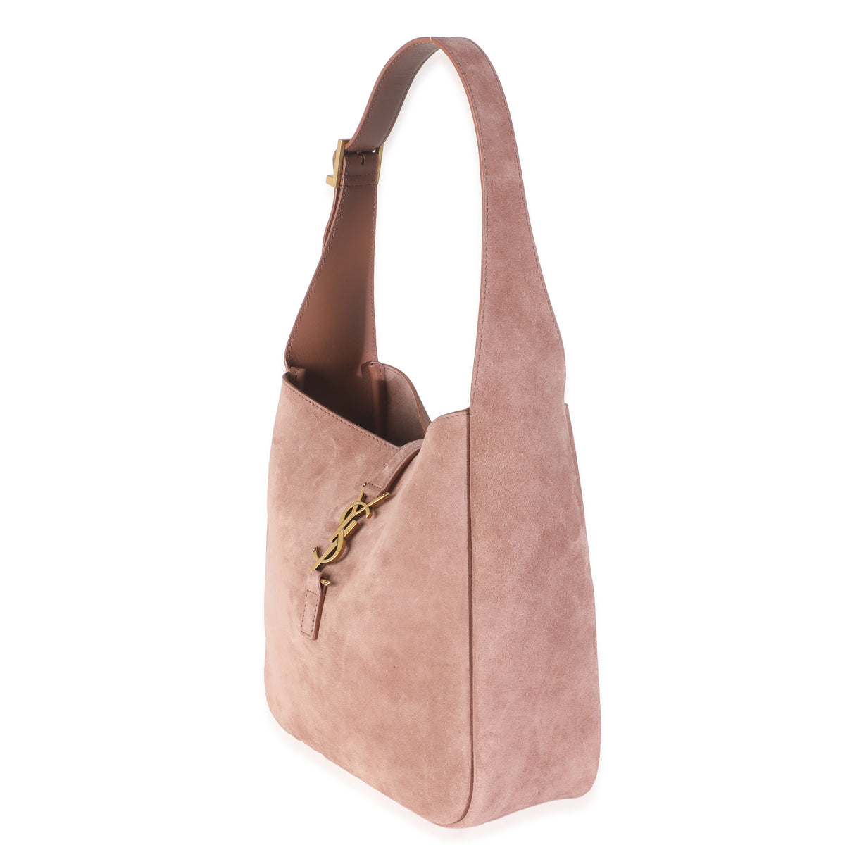 Barely Pink Supple Suede Small Le 5 A 7 Soft Hobo