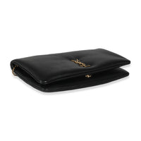 Black Lambskin Calypso Mini Bag