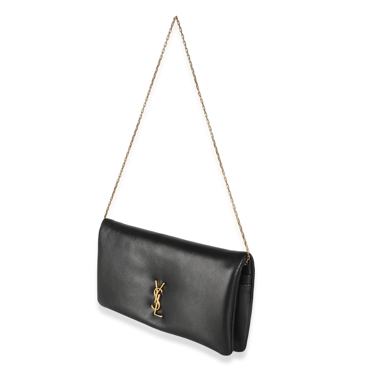 Black Lambskin Calypso Mini Bag