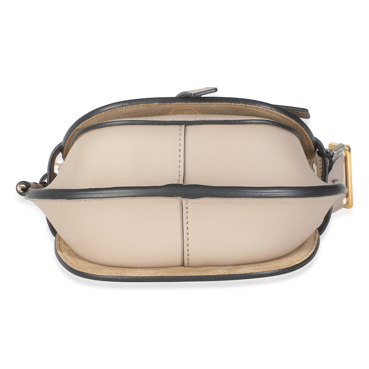 Sand Calfskin Mini Gate Dual Bag