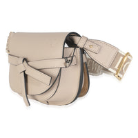 Sand Calfskin Mini Gate Dual Bag