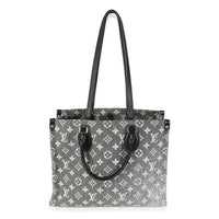 Black Monogram Denim Onthego MM