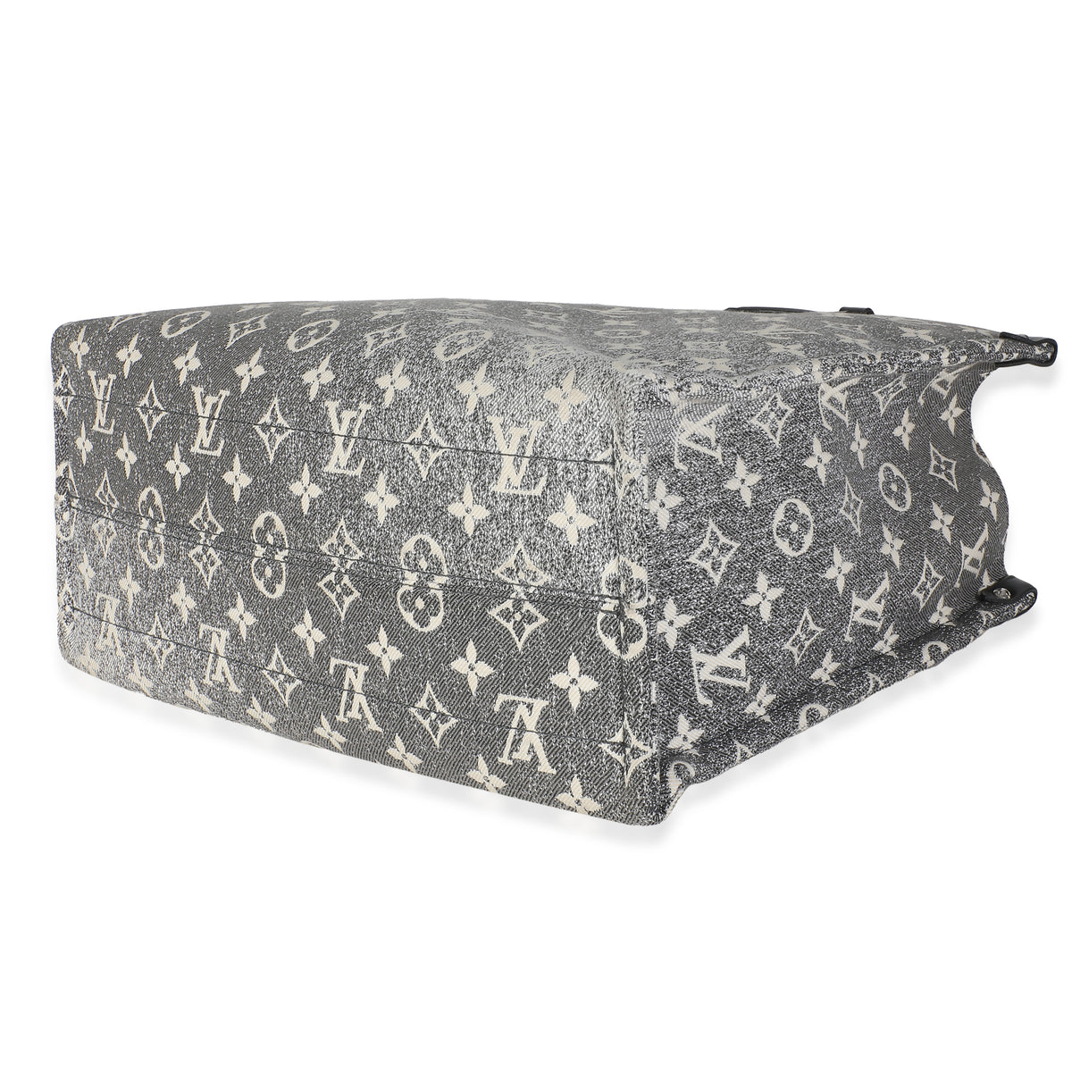 Black Monogram Denim Onthego MM