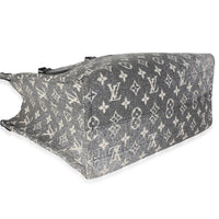 Black Monogram Denim Onthego MM