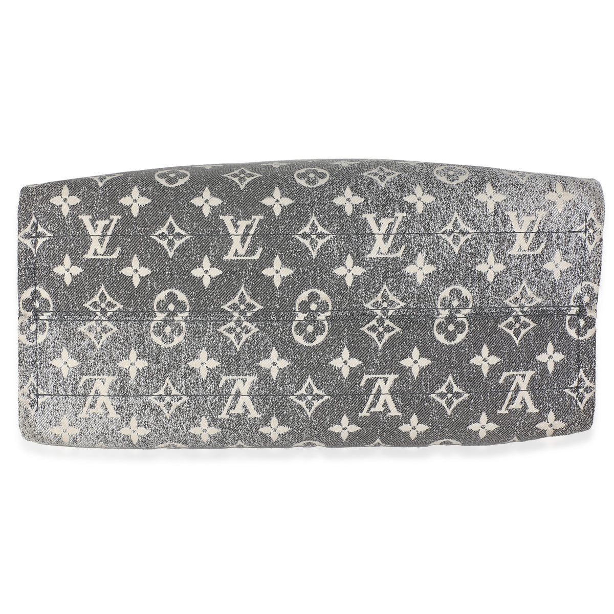 Black Monogram Denim Onthego MM